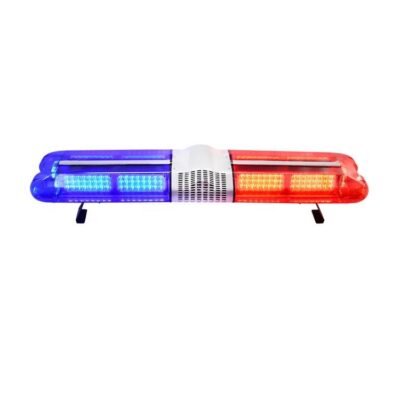 Main Bar Light for Ambulance, Fire Truck, Police and Emergency Vehicle, 2000LB with Sire and Speaker and Siren, Red Blue Color. in Dubai UAE GCC