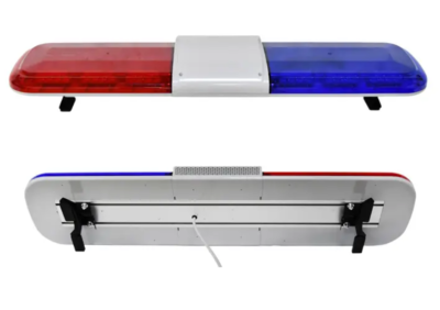Slim bar light Red blue color for use in ambulance, fire truck, emergency rescue vehicle.