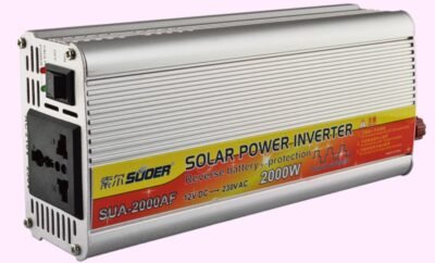 Power Inverter DC 12V to AC 230V 2000W Modified Sine Wave Inverter with Anti-reverse Protection.